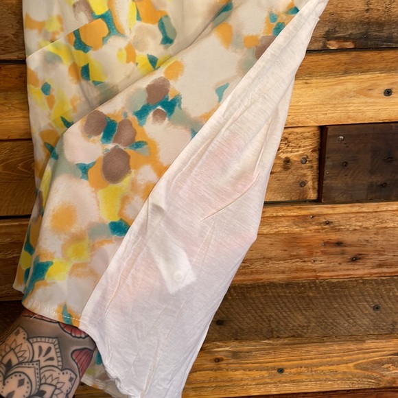 French Connection cap sleeve layering blouse - Picture 3 of 4